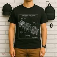 Formula Race Car Specifications Team Racing fan engineering T-Shirt thumb 6