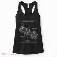 Formula Race Car Specifications Team Racing fan engineering Women's Tank Top thumb 0