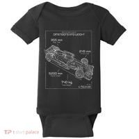 Formula Race Car Specifications Team Racing fan engineering Baby Bodysuit thumb 0