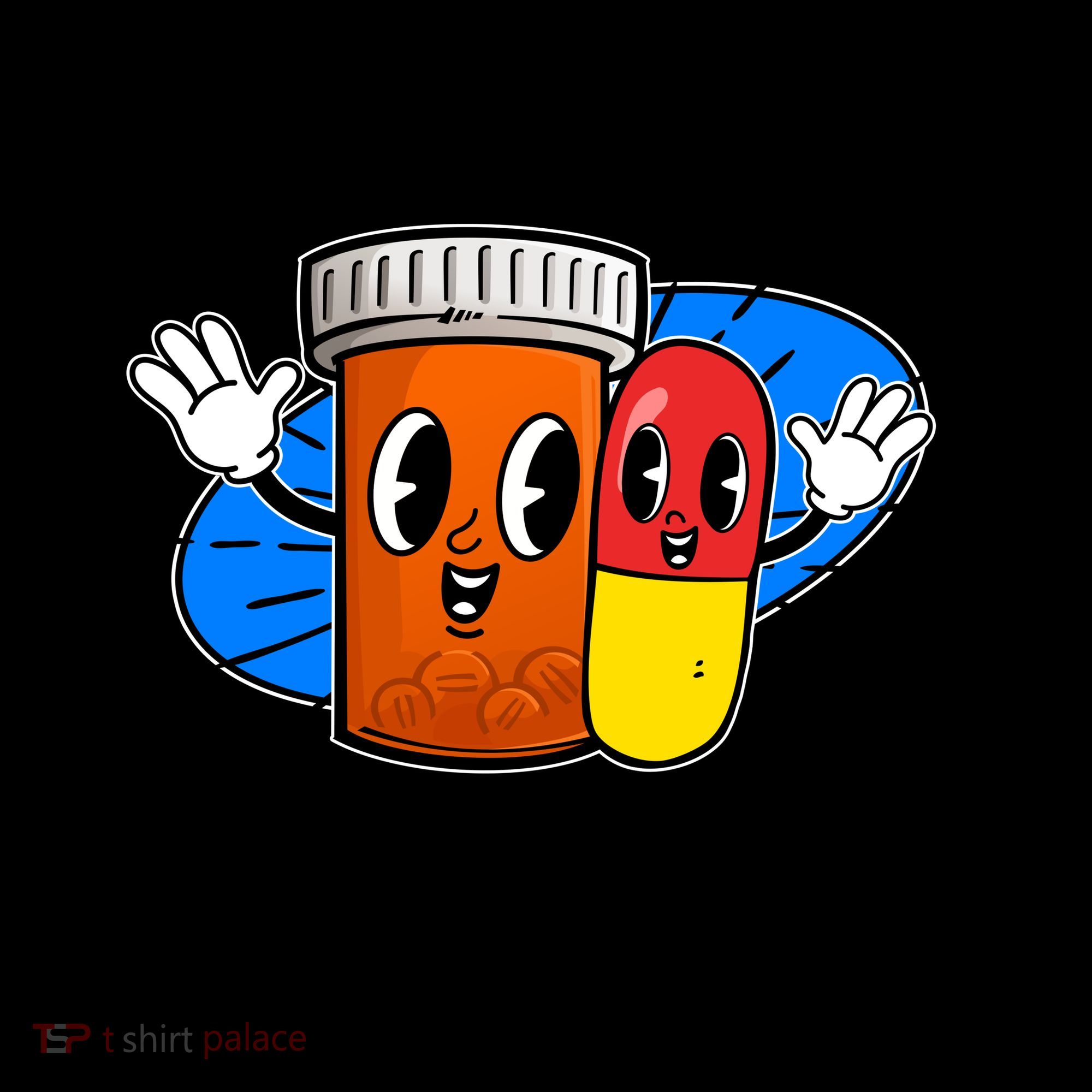 Funny Retro Cartoon Don't Forget To Take Your Meds Coffee Mug