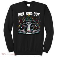 Formula Racing Car Box Box Box Radio Call Fun Christmas Tree Sweatshirt thumb 0