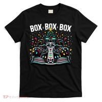 Formula Racing Car Box Box Box Radio Call Fun Christmas Tree T-Shirt thumb 0