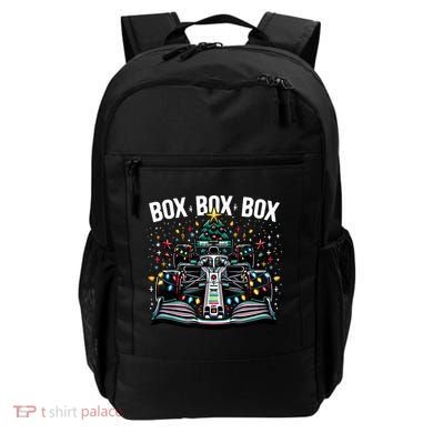 Formula Racing Car Box Box Box Radio Call Fun Christmas Tree Backpack
