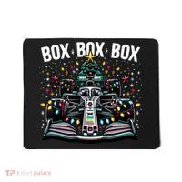 Formula Racing Car Box Box Box Radio Call Fun Christmas Tree Mousepad thumb 0