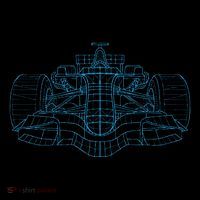 Formula Racing Car Drawing Racing Fan Mechanic Engineer Women's Hoodie thumb 2