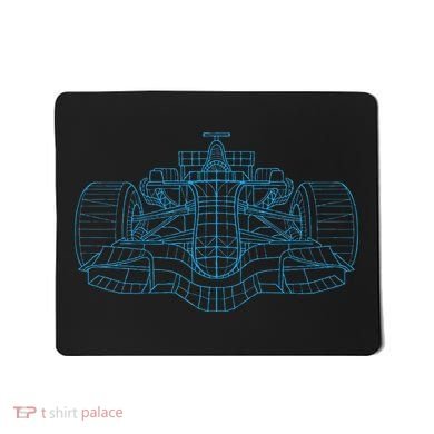 Formula Racing Car Drawing Racing Fan Mechanic Engineer Mousepad