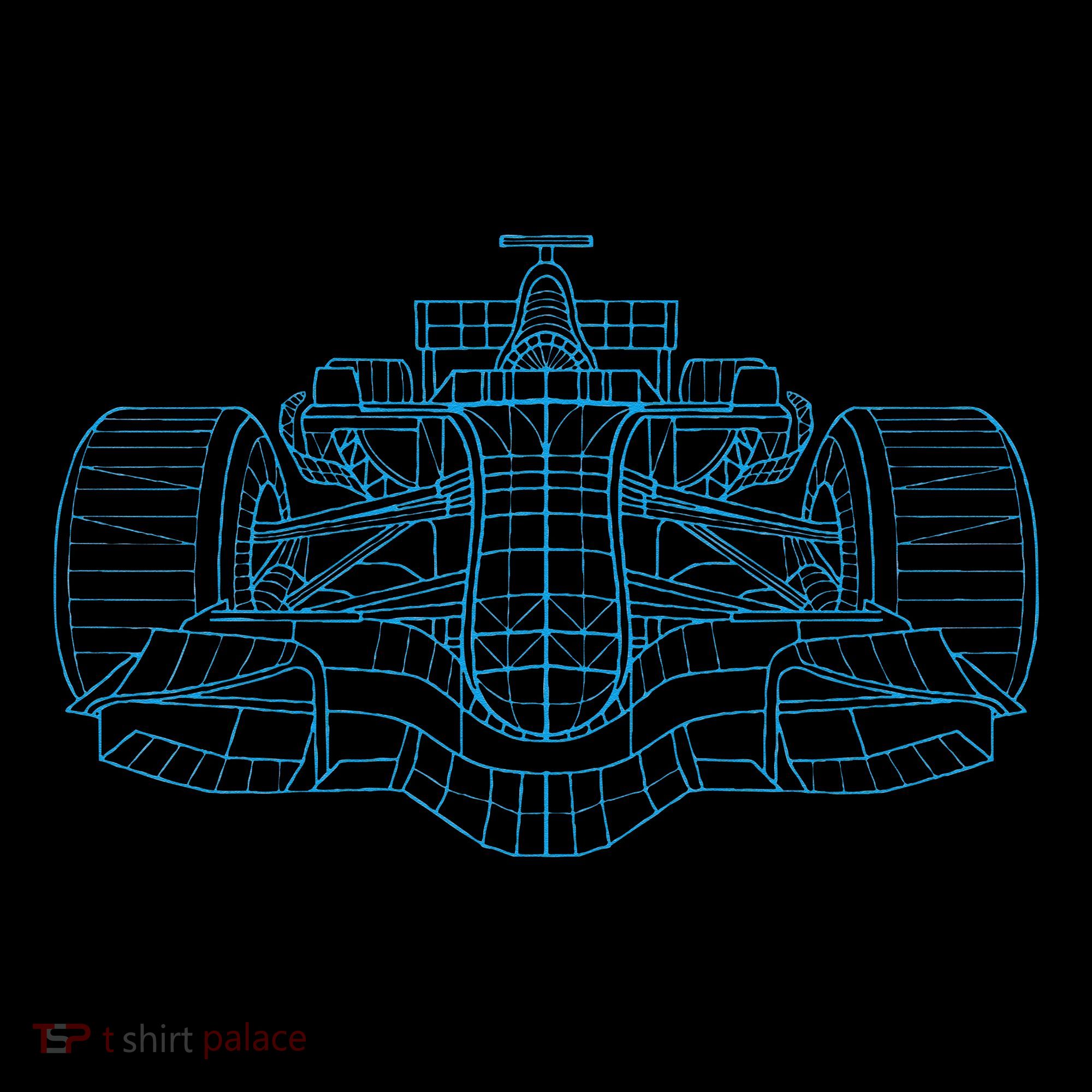Formula Racing Car Drawing Racing Fan Mechanic Engineer Toddler Hoodie