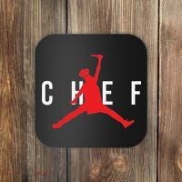 Funny Restaurant Chef Jumping Chef Knife Coaster thumb 0