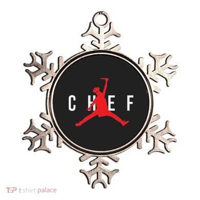 Funny Restaurant Chef Jumping Chef Knife Ornament