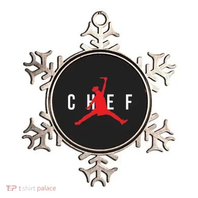 Funny Restaurant Chef Jumping Chef Knife Ornament