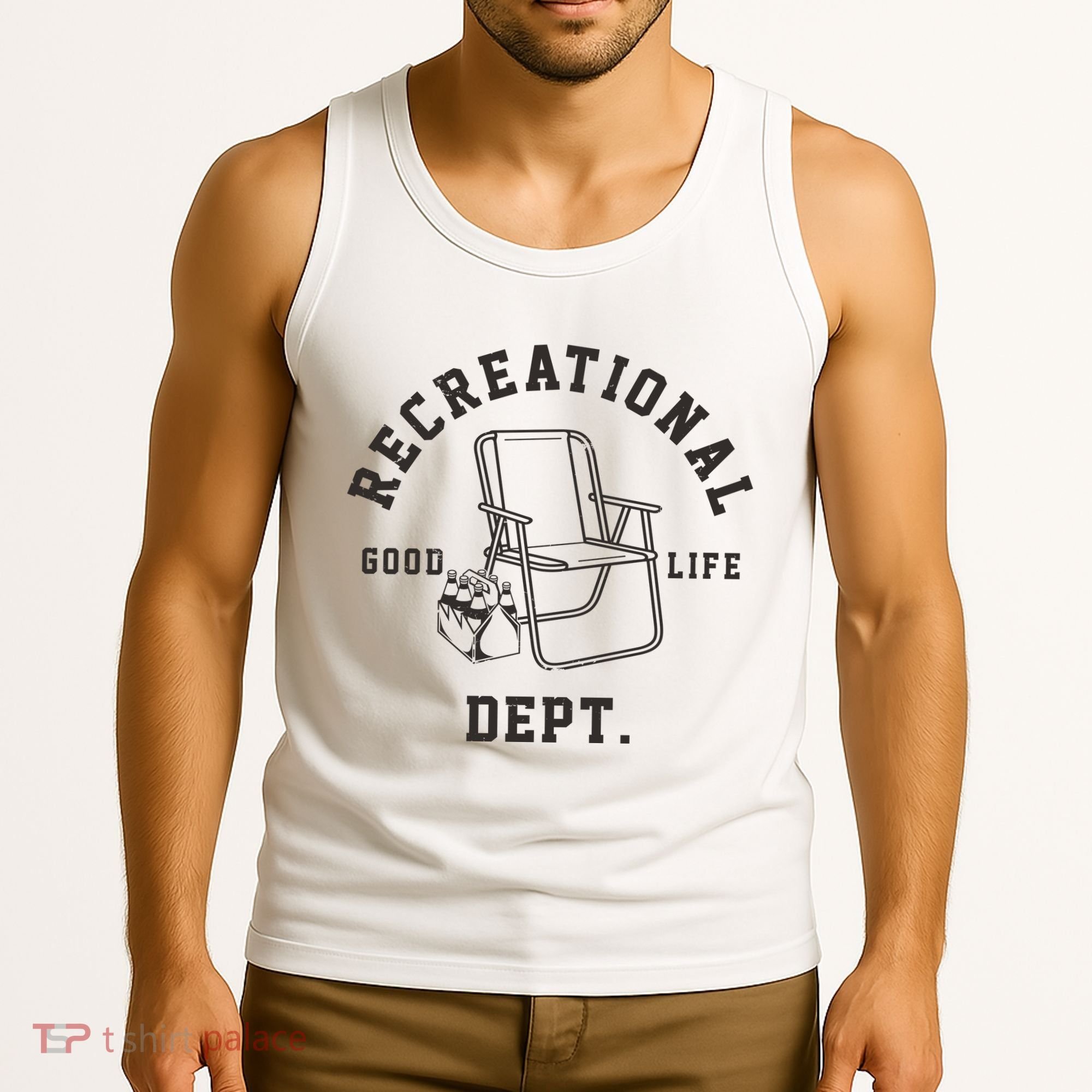 Funny Recreational Department Good Life Tank Top