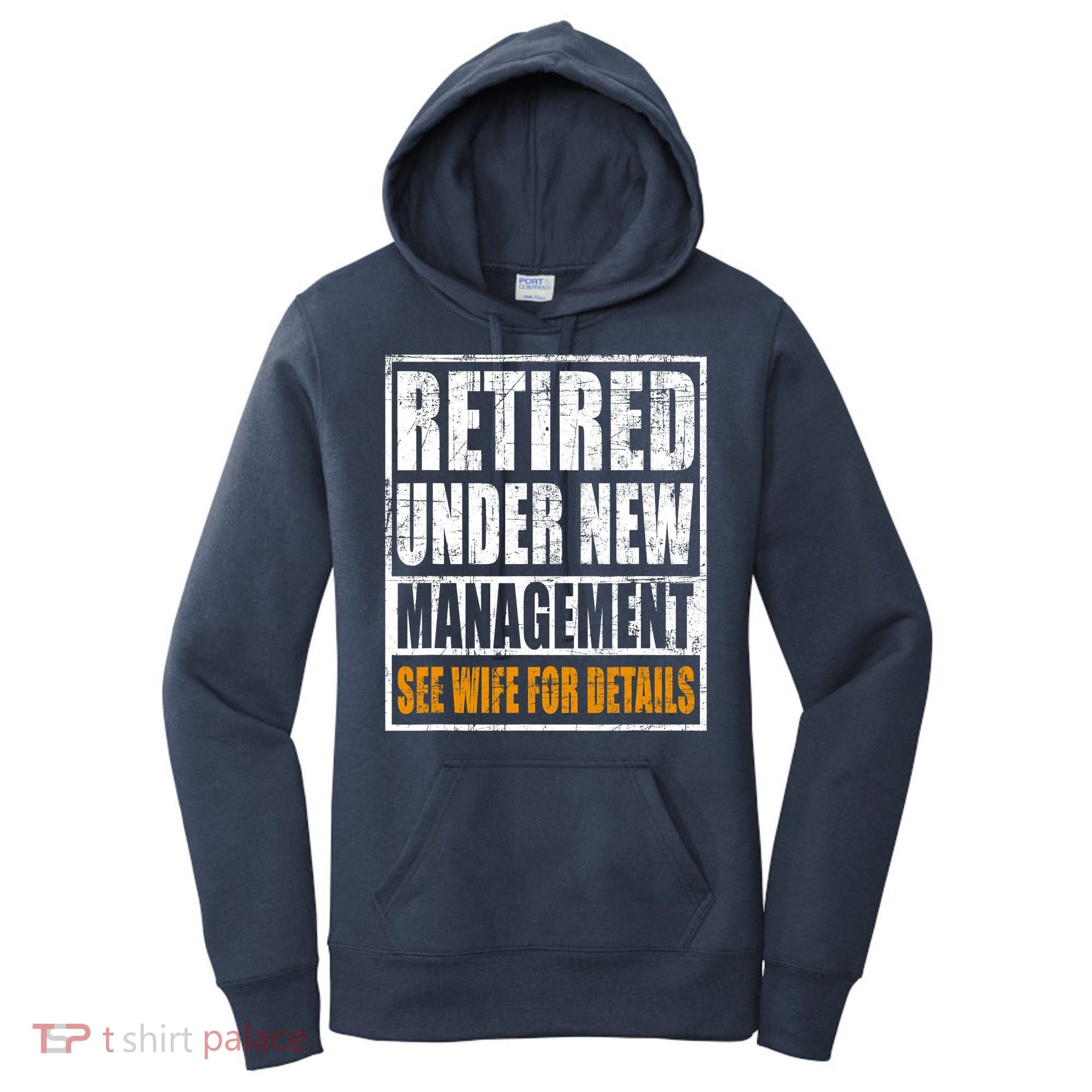 Funny Retirement Dad See Wife For Details Retiring Party Humor Lovers Women's Hoodie