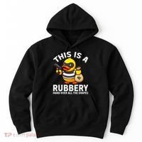 Funny Rubber Duck Yellow Duckie Hoodie thumb 0