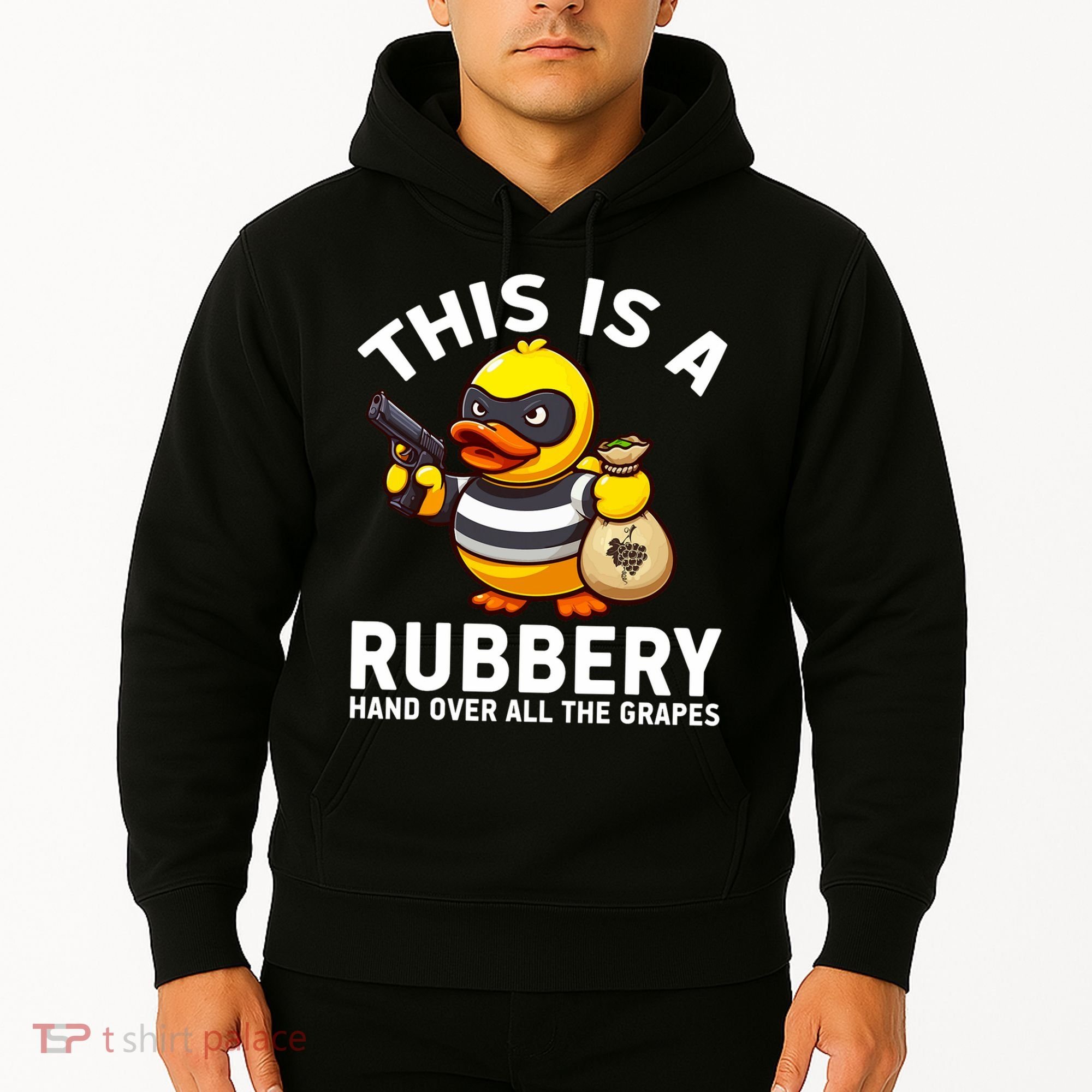 Funny Rubber Duck Yellow Duckie Hoodie