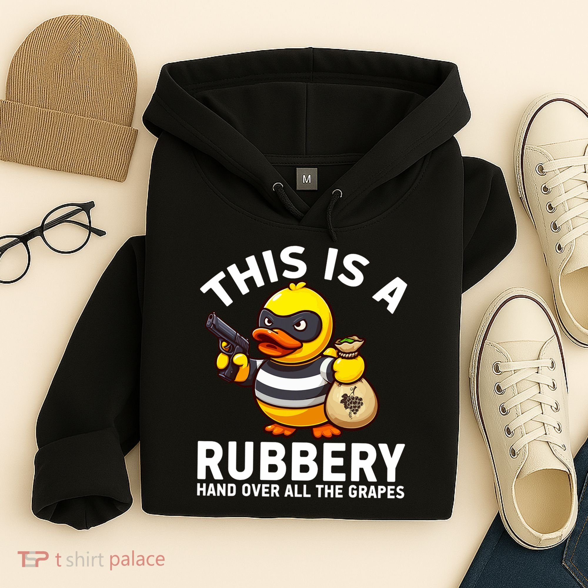 Funny Rubber Duck Yellow Duckie Hoodie