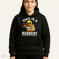 Funny Rubber Duck Yellow Duckie Hoodie thumb 5