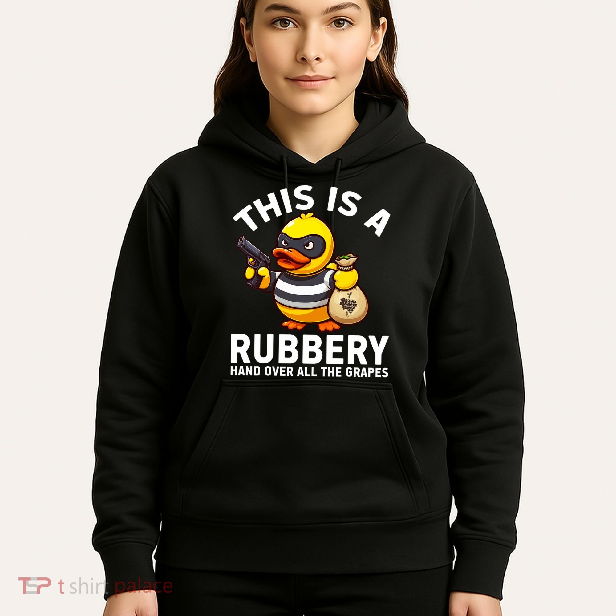 Funny Rubber Duck Yellow Duckie Hoodie