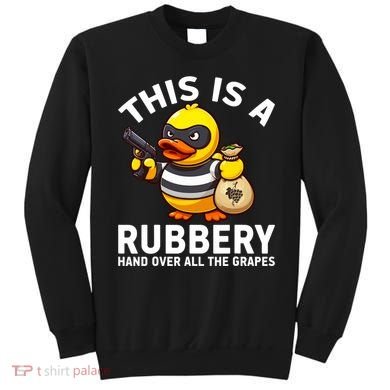 Funny Rubber Duck Yellow Duckie Sweatshirt