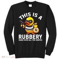 Funny Rubber Duck Yellow Duckie Sweatshirt thumb 0