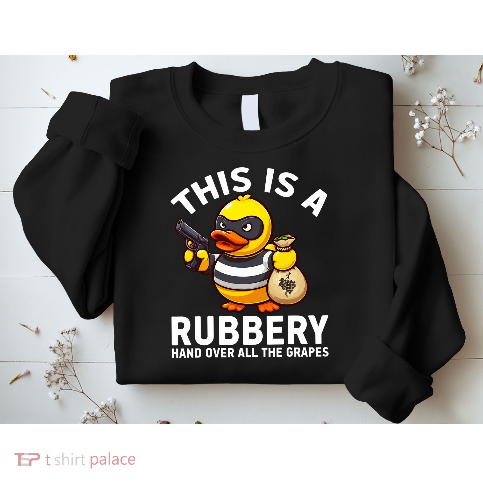 Funny Rubber Duck Yellow Duckie Sweatshirt