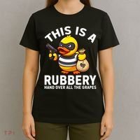 Funny Rubber Duck Yellow Duckie T-Shirt thumb 4