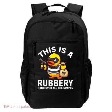 Funny Rubber Duck Yellow Duckie Backpack