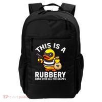 Funny Rubber Duck Yellow Duckie Backpack thumb 0