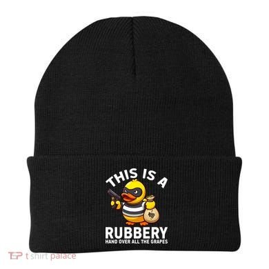 Funny Rubber Duck Yellow Duckie Beanie