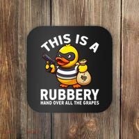 Funny Rubber Duck Yellow Duckie Coaster thumb 0