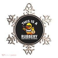 Funny Rubber Duck Yellow Duckie Ornament thumb 0