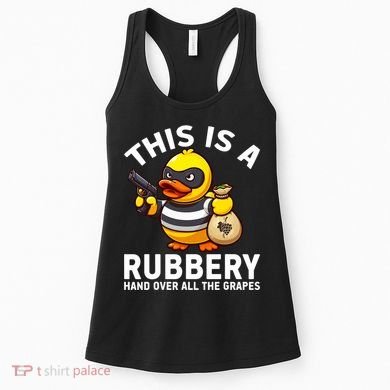 Funny Rubber Duck Yellow Duckie Women's Tank Top