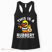 Funny Rubber Duck Yellow Duckie Women's Tank Top thumb 0