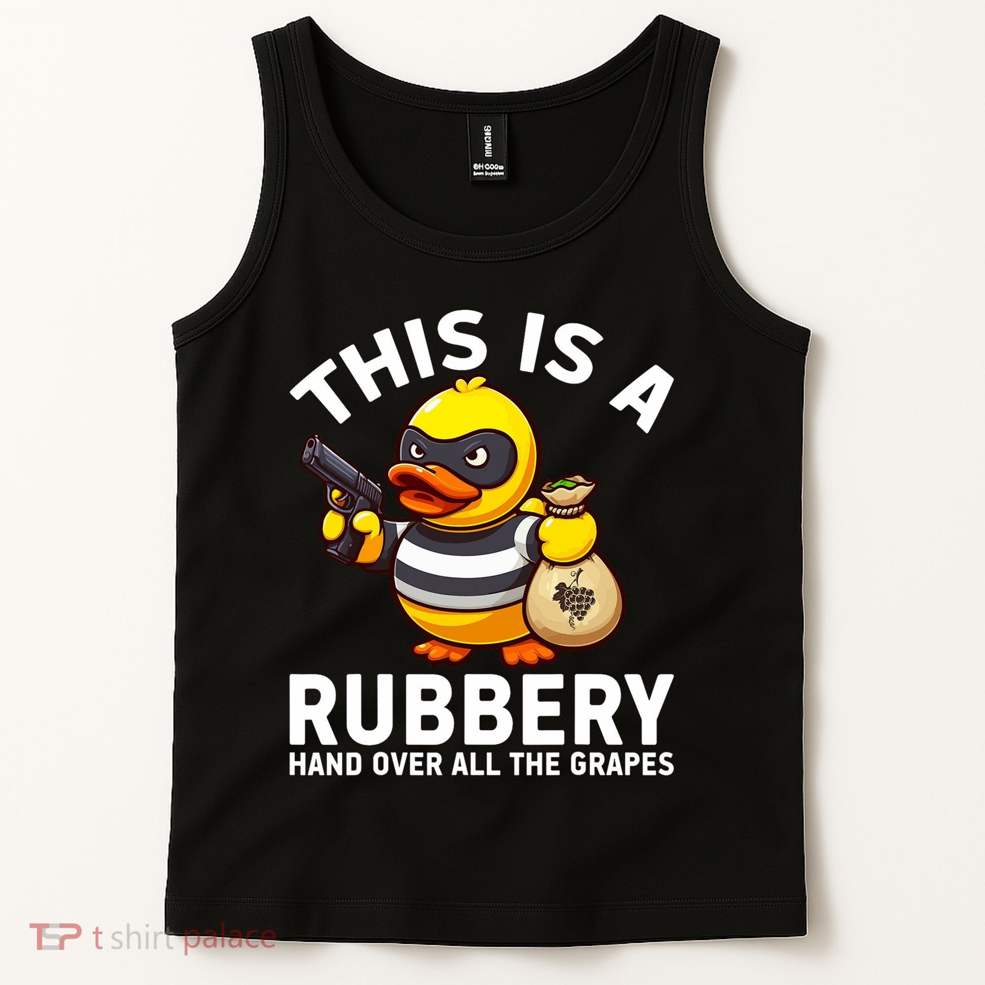 Funny Rubber Duck Yellow Duckie Tank Top