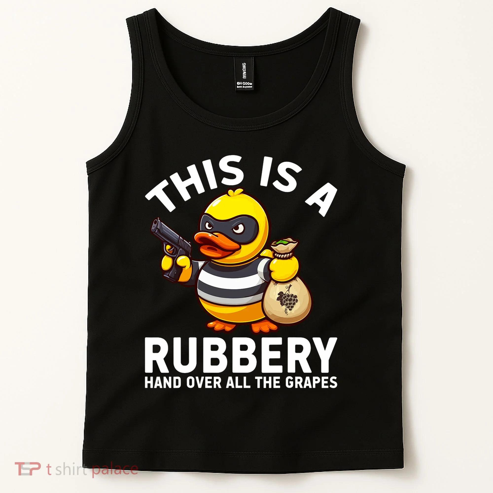 Funny Rubber Duck Yellow Duckie Tank Top