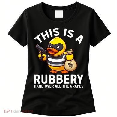 Funny Rubber Duck Yellow Duckie Women's T-Shirt