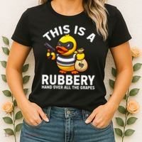 Funny Rubber Duck Yellow Duckie Women's T-Shirt thumb 2