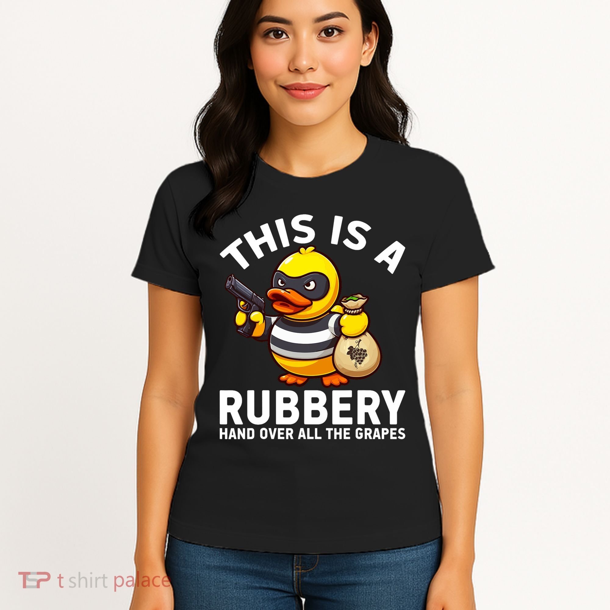 Funny Rubber Duck Yellow Duckie Women's T-Shirt