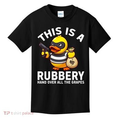 Funny Rubber Duck Yellow Duckie Kids T-Shirt
