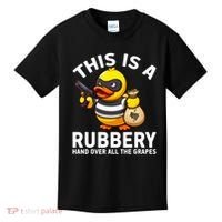 Funny Rubber Duck Yellow Duckie Kids T-Shirt thumb 0