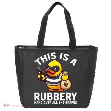 Funny Rubber Duck Yellow Duckie Tote Bag