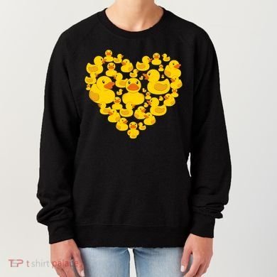 Funny Rubber Duck Gift Duckies Lovers Gift Women's Sweatshirt