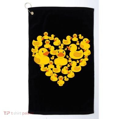 Funny Rubber Duck Gift Duckies Lovers Gift Golf Towel