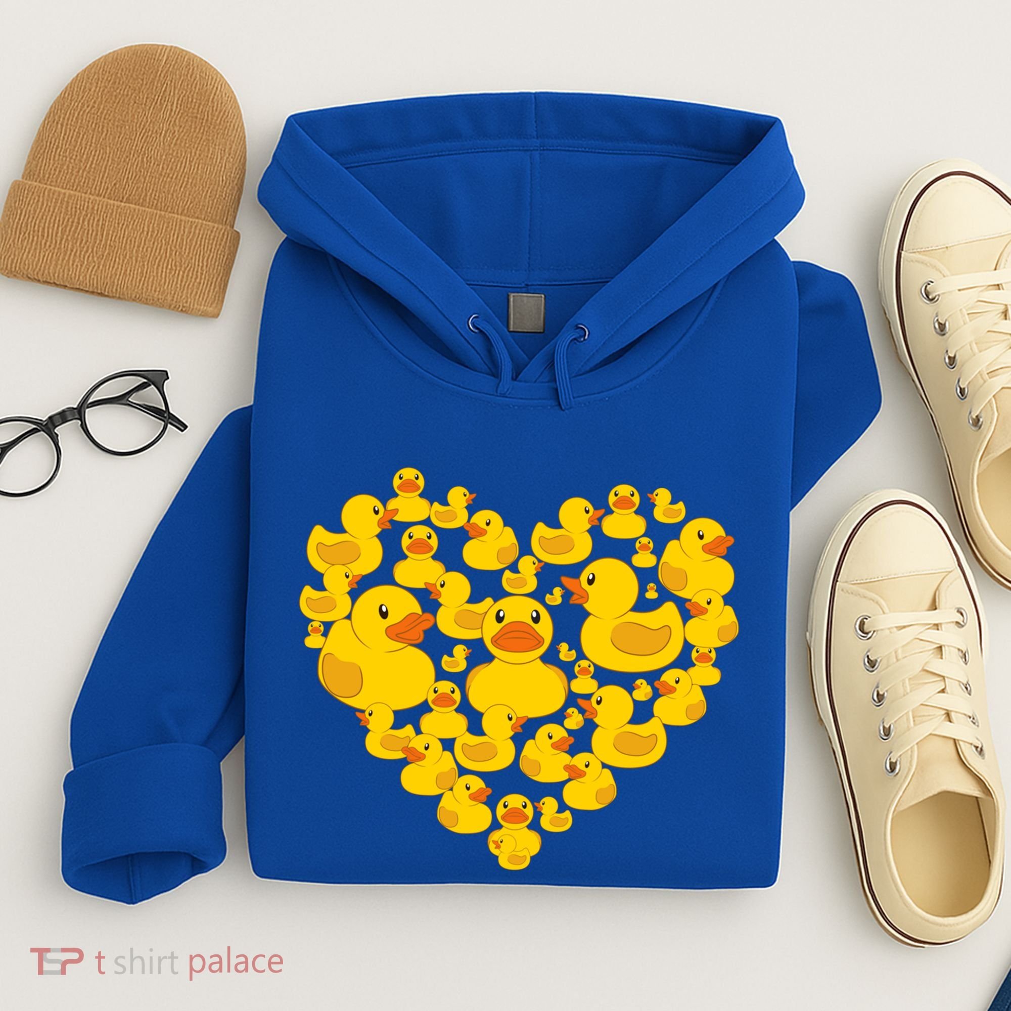 Funny Rubber Duck Gift Duckies Lovers Gift Hoodie
