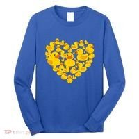 Funny Rubber Duck Gift Duckies Lovers Gift Long Sleeve Shirt thumb 0