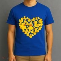 Funny Rubber Duck Gift Duckies Lovers Gift T-Shirt thumb 3