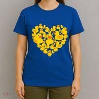 Funny Rubber Duck Gift Duckies Lovers Gift T-Shirt thumb 4