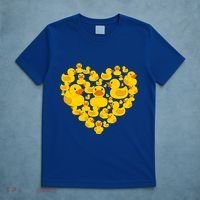 Funny Rubber Duck Gift Duckies Lovers Gift T-Shirt thumb 5