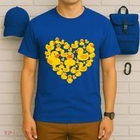 Funny Rubber Duck Gift Duckies Lovers Gift T-Shirt thumb 6