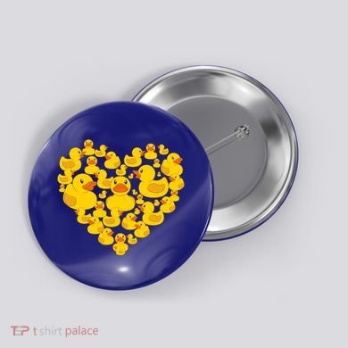 Funny Rubber Duck Gift Duckies Lovers Gift Button