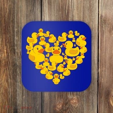 Funny Rubber Duck Gift Duckies Lovers Gift Coaster